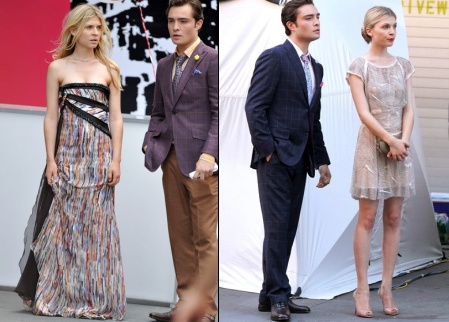 Clémence Poésy & Chuck Bass - Gossip Girl