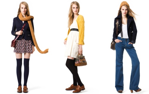 Zara - Looks preppy bohème