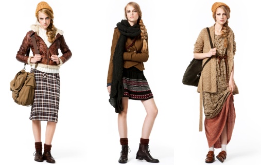 Zara - Looks preppy bohème