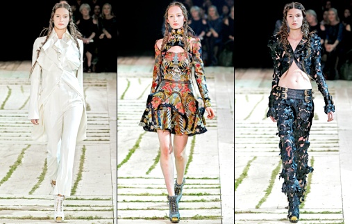 Défilé Alexander McQueen 2011
