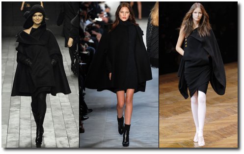 La cape : Tendance automne-hiver 2007-2008