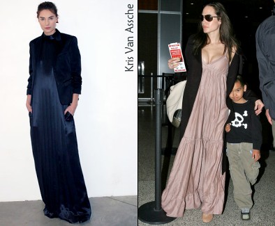 Kris Van Assche & Angelina Jolie
