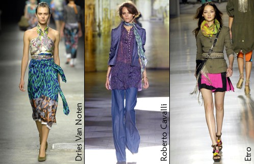 Le foulard - été 2008