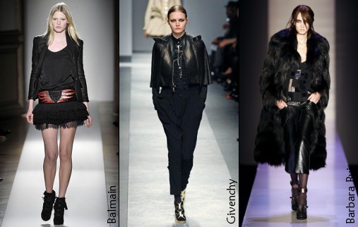 Défilés Balmain, Givenchy et Barbara Bui