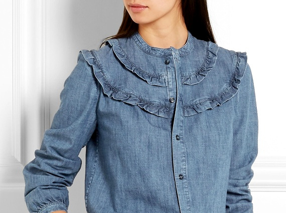 Wanted : une chemise à volants subtilement romantique