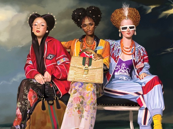 Campagne Gucci P/E 2018 ou la fantaisie anachronique