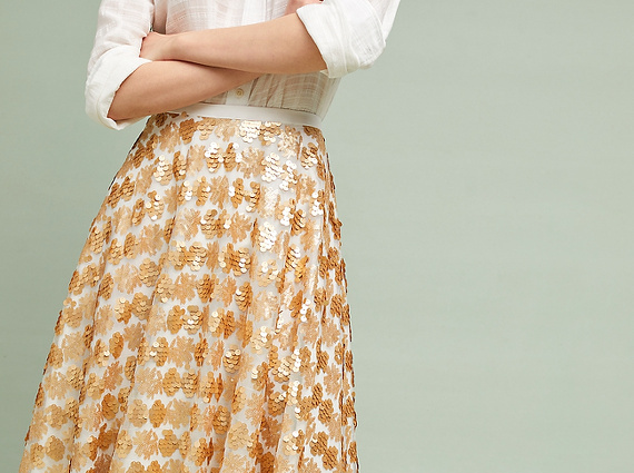 Wanted : une jupe à sequins