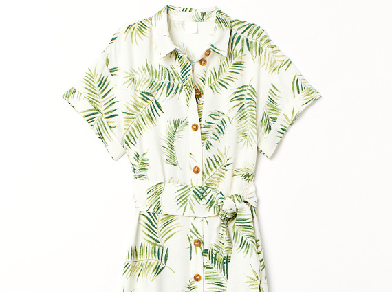 Chronique #127 : Ma robe chemise palmier