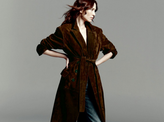 Wanted : un manteau en cuir suédé marron