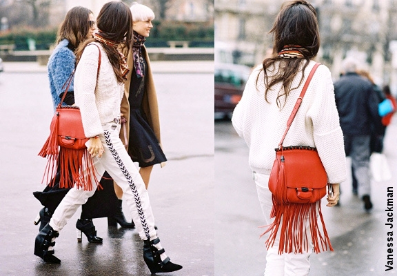 Sac à franges - Vanessa Jackman