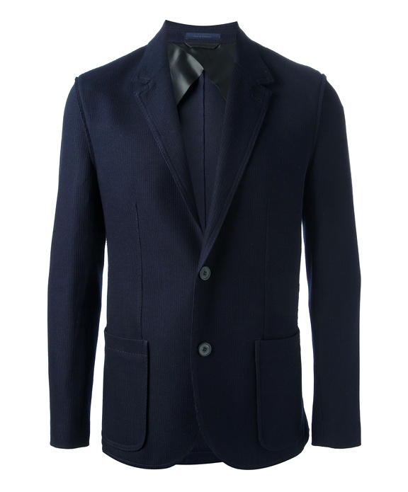Le Blazer déstructuré navy de LANVIN