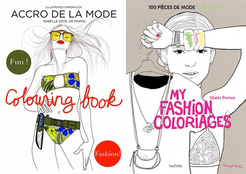 Albums de coloriage fashion