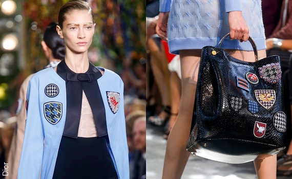 Ecussons - Défilé Dior 2014