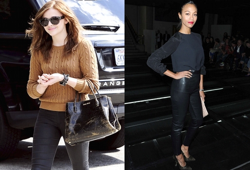 Chloë Moretz & Zoe Saldana