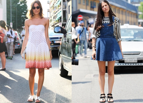 Sandales plates - été 2013