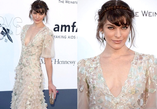 Milla Jovovich à Cannes