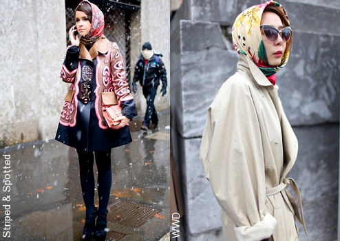 Le foulard façon Grace Kelly