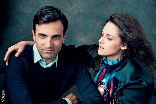 Nicolas Ghesquière et Kristen Stewart