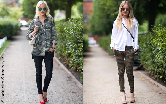 L'imprimé camouflage