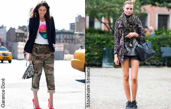 L'imprimé camouflage