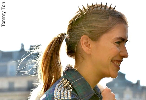 Peigne à studs Maison Michel