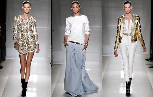 Défilé Balmain 2012