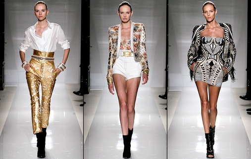 Défilé Balmain 2012