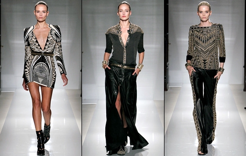 Défilé Balmain 2012