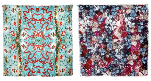 Foulards en cachemire Mary Katrantzou