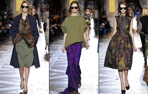 Défilé Dries Van Noten 2011