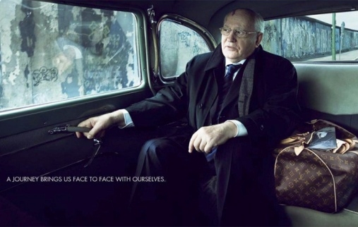 Mikhaïl Gorbatchev pour Louis Vuitton