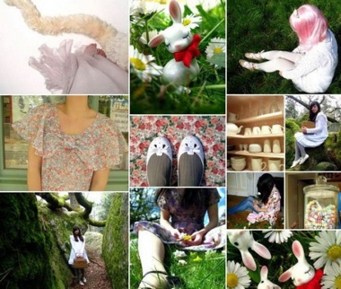 Les robes d'Alix (The cherry blossom girl)