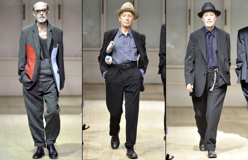 Défilé Yohji Yamamoto