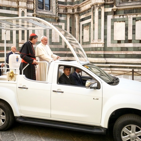 Le pape François à Florence