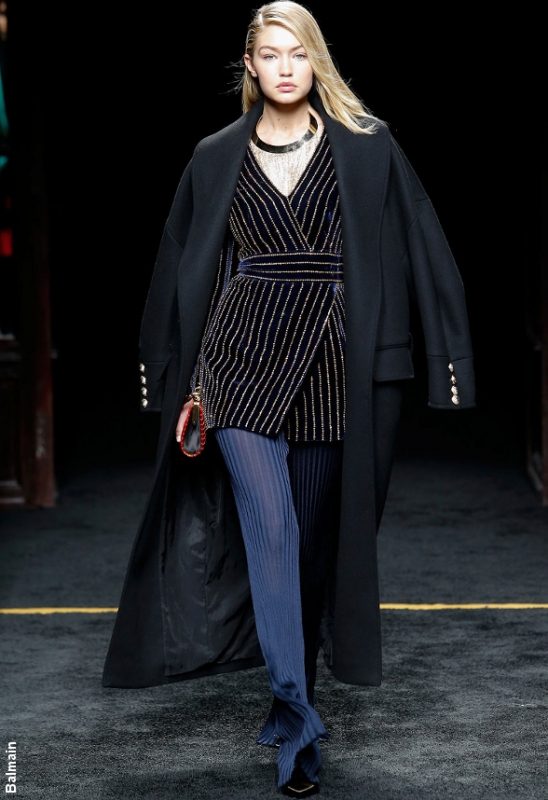Gigi Hadid - Défilé Balmain