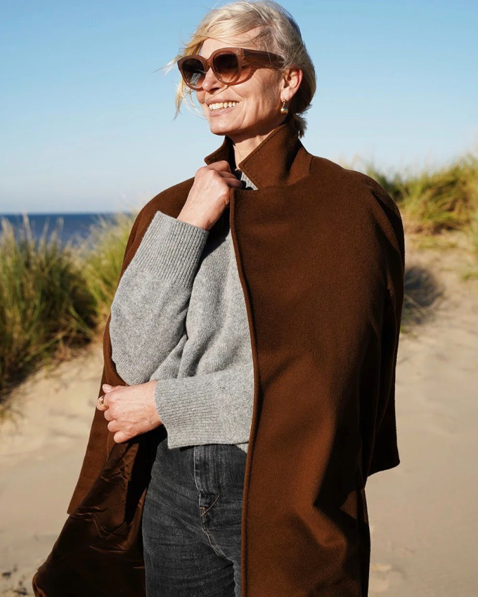 Gris clair + marron = le bon mix