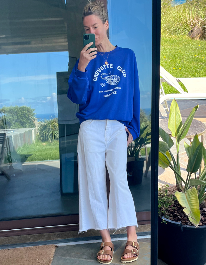 Lise Huret - Sweat bleu