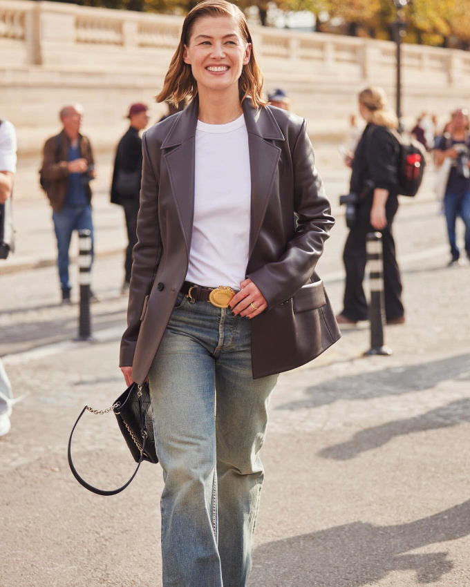 Pour ou contre le blazer en cuir ?