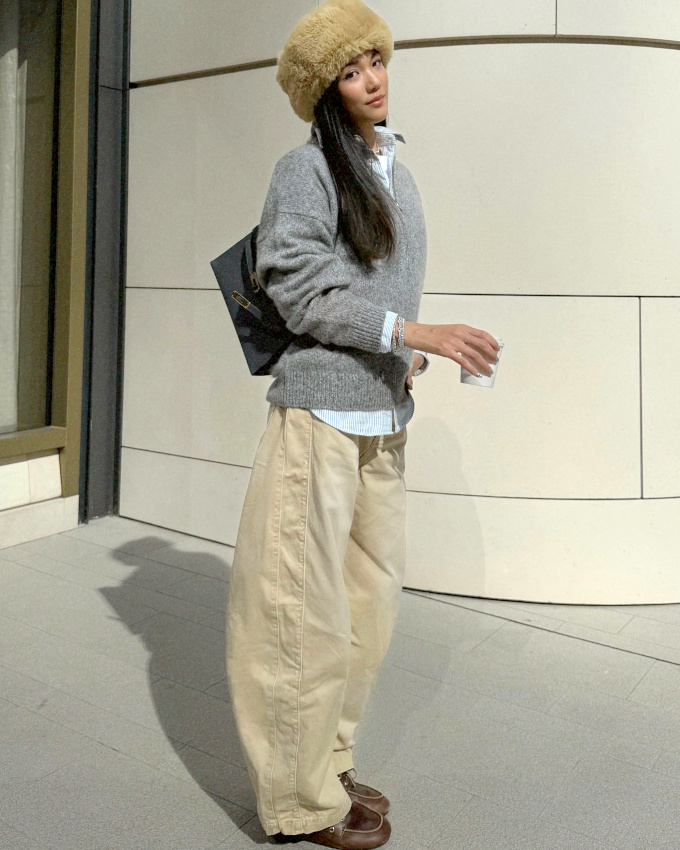 Oui à la toque portée en mode casual boyish !