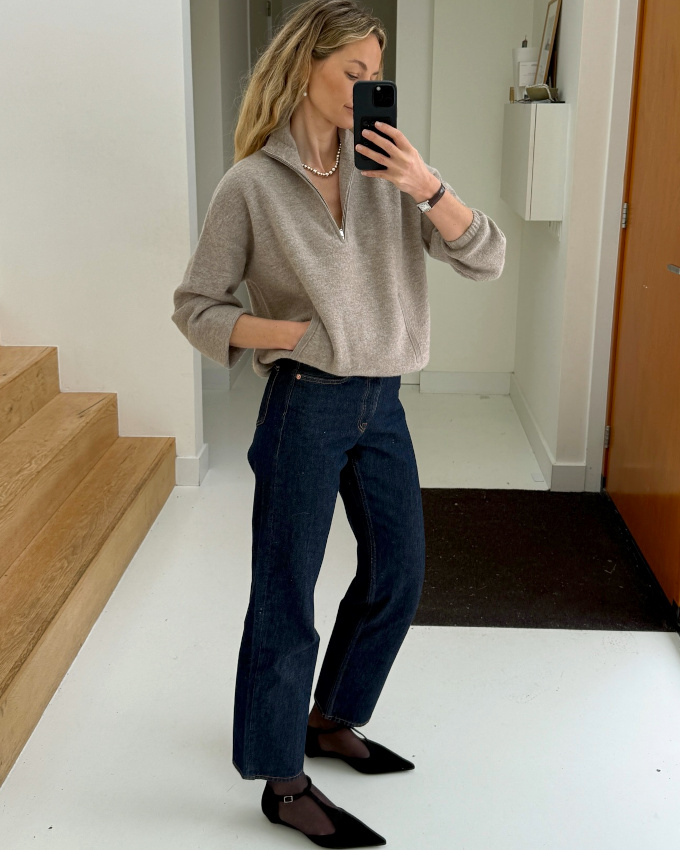 On aime quand le pull camionneur se porte en mode chic !
